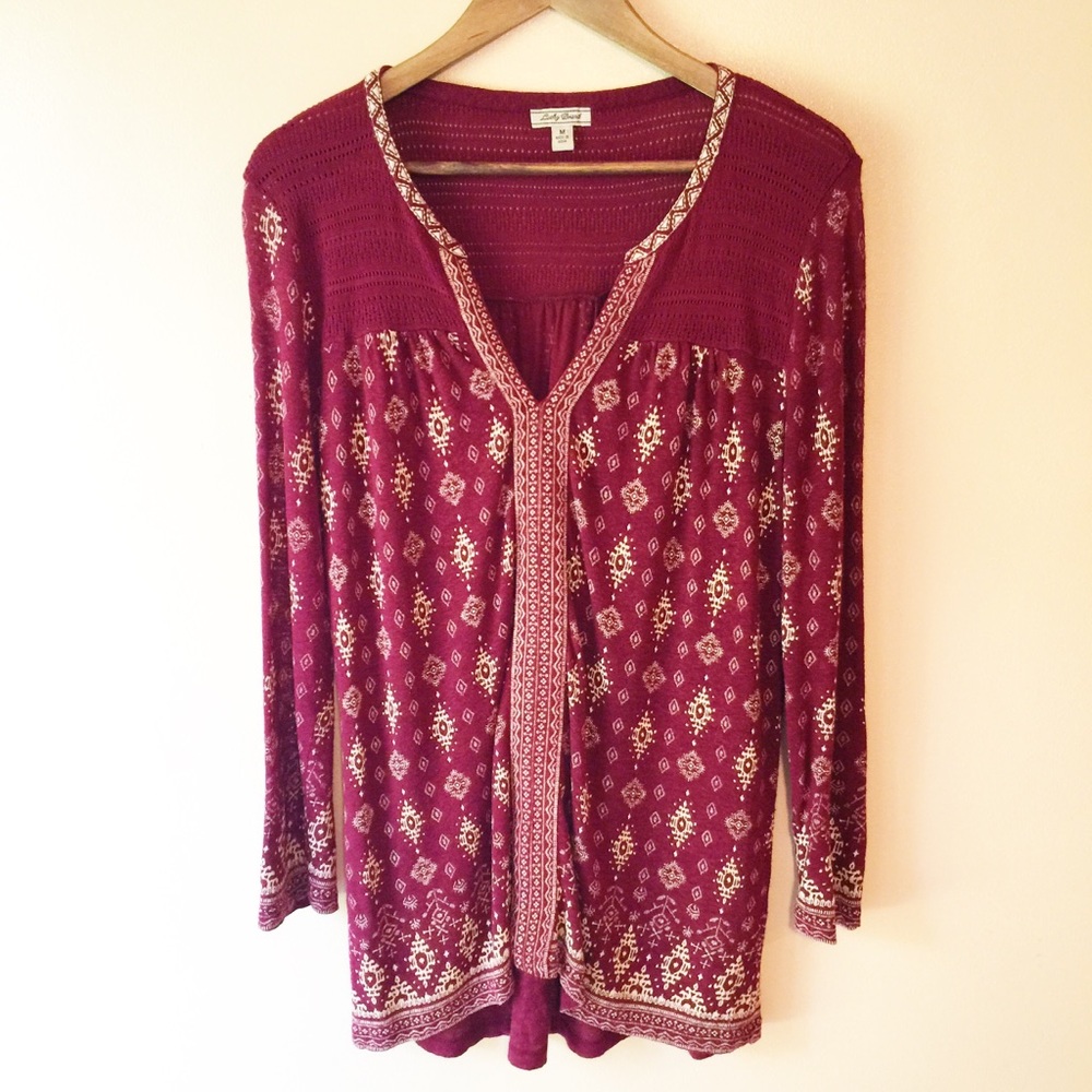 Lucky Brand BoHo Top